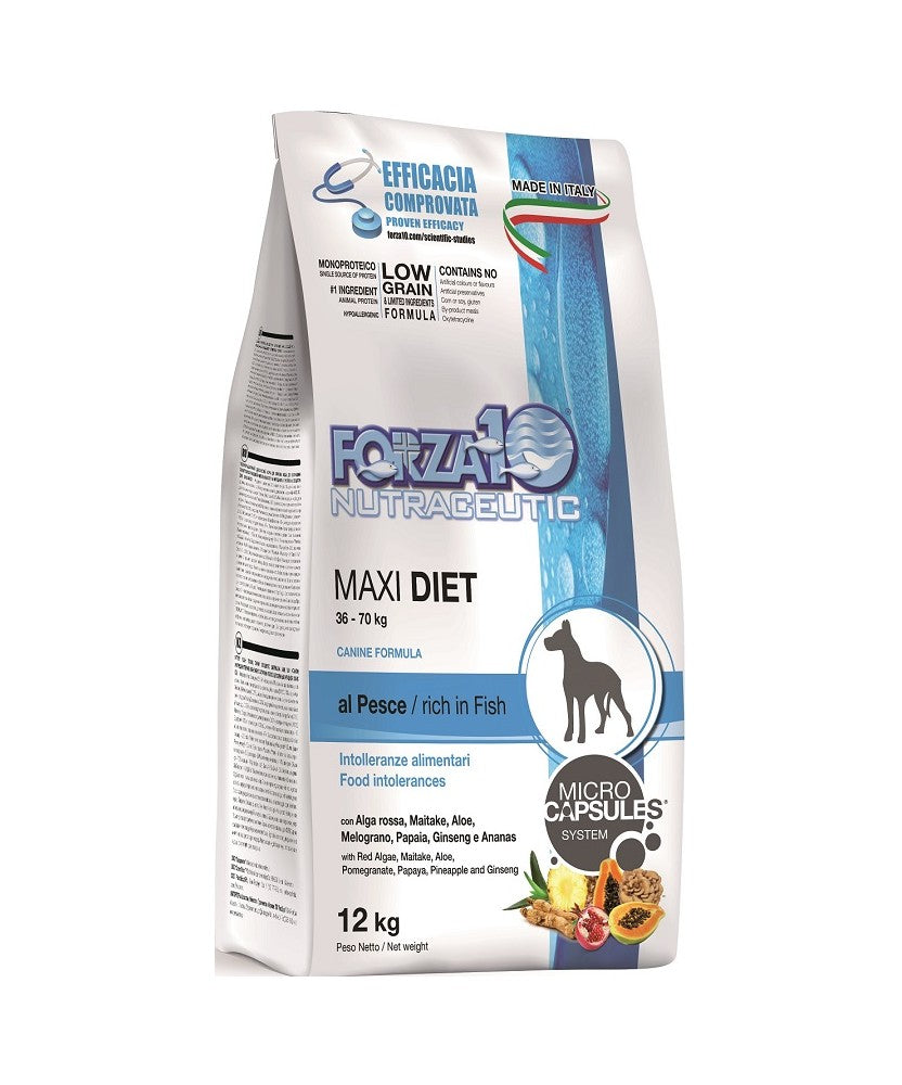 Forza10 Maxi Diet Pesce 12 Kg Forza10 Maxi Diet Pesce 12 Kg